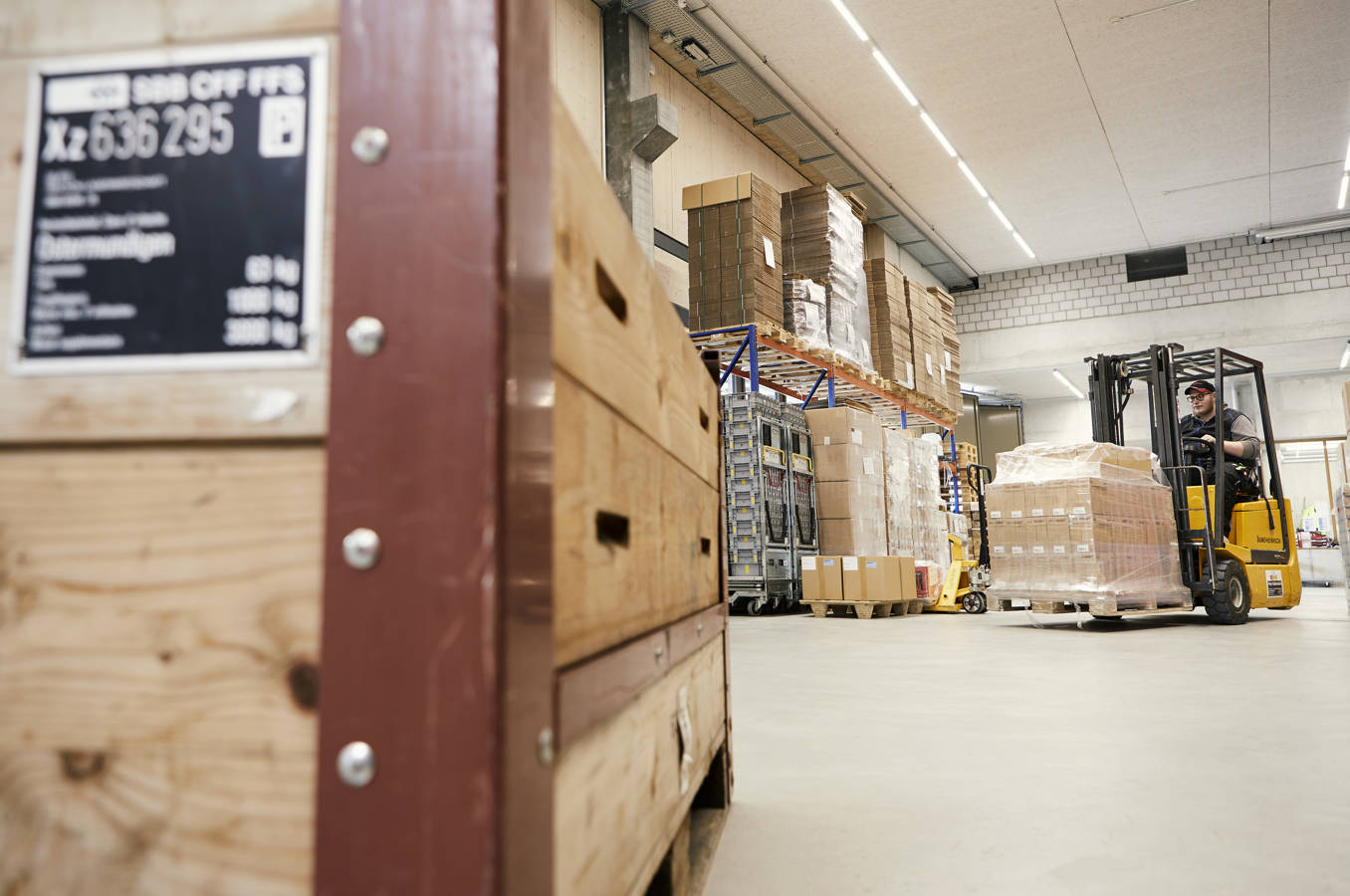 Wir bieten Lagerflächen und eine lückenlose Lagerverwaltung – vom Wareneingang, über das Bestellwesen bis zum Web-Zugang für die Abfrage Ihrer Bestände.