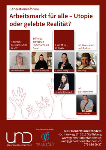 Flyer UND Podium