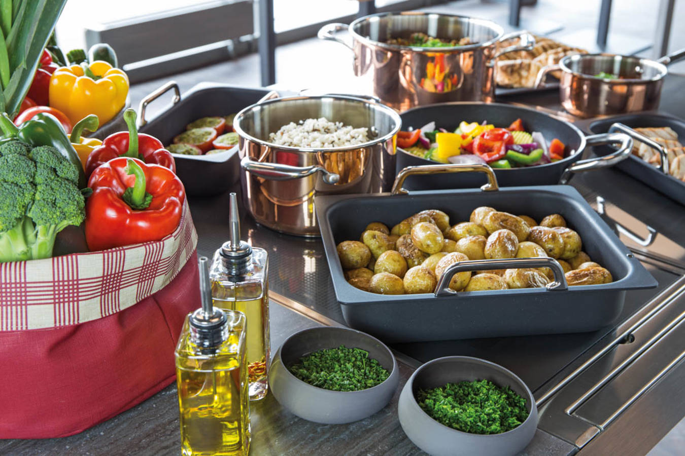 Von einzelnen Menükomponenten bis zu vollwertigen Menüs, direkt zu Ihnen geliefert.