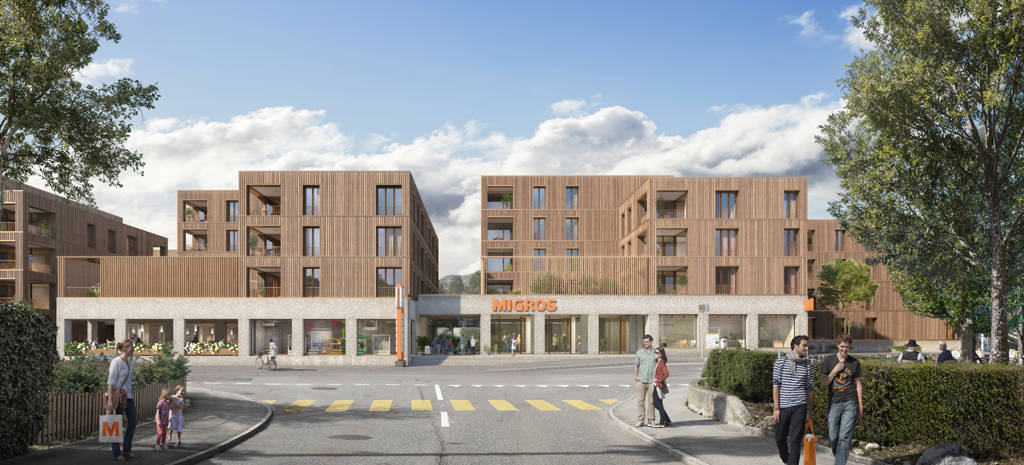 Visualisierung Migros Gschwend