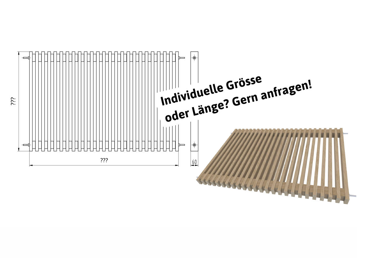 Holzrost individuell